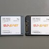 SUNEASTのSSD交換品とか、テレビのダイソー300円スピーカーの音質とか