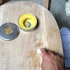 製造者みずから木工用みつろうクリームの塗り方を教えます
