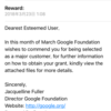 Googleを騙る迷惑メールが来たよ