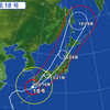 台風18号