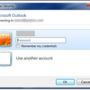 Outlook 2010で認証ポップアップ画面が繰り返しでる問題