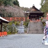 建勲神社で宗三左文字を撮影。