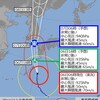 夜だるま台風情報