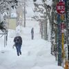 朝の除雪