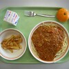 お題の給食についてだらだらと。