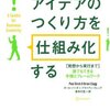 アイデアのつくり方を「仕組み化」する