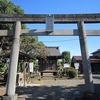 羽根倉浅間神社と富士嶽（埼玉県志木市）