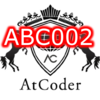 AtCoderの過去問に挑戦 ABC002 AtCoder Beginner Contest 002