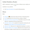 GitHubのREADMEビューワー「Github Markdown Reader」