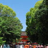 社頭の儀遠景(下鴨神社)