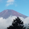 今朝の富士山