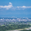 高さ80mから：夏の富山平野
