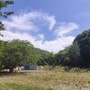 キャンプ場に現れた向かい合う龍の形の雲を吉兆と信じることにした