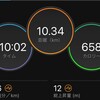 Mペースで10km、合格とする。