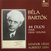 『Béla Bartók: 44 duos pour deux violons』 Sándor Végh & Alberto Lysy