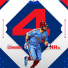 ★シュワーバー 1試合 4本塁打★【MLB2025】8月25日～28日