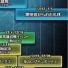 明日から「開発者からのお礼状」がきますね