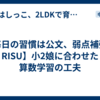 【毎日の習慣は公文、弱点補強はRISU】小2娘に合わせた算数学習の工夫