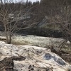 雪解けの川