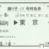 踊り子常備特急券（伊豆箱根鉄道）