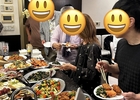 10月15日（木）自宅で宴会、17人が集まる
