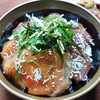 サーモンといなだの海鮮丼