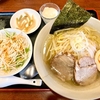 味道（千石）塩ラーメン＋ハーフ海老レタス炒飯