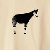 オカピシルエットTシャツ 当店オリジナル商品です。