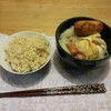 今晩のご飯です。