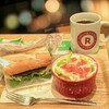 【閉店】楽天カフェ渋谷公園通り店の照り焼きサンドwithサラダとコーヒー