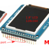 ESP8266::MicroPython 1.44/1.8インチ ST7735ディスプレイ表示