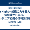 Qiita Night～組織の力を最大化！体験談から学ぶ、エンジニア組織の情報発信術～　に参加した