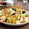 青森県三沢市/陽悠倫さんの平麺を揚げ焼きした、五目あんかけ焼きそばを食べてきました。