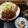 19:20:25 古城の夕食はハンバー...