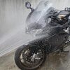 出張前に洗車整備をして水飛ばし走行で大トロ鉄火丼を食べてきた件