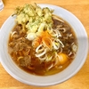 戸隠（谷塚）肉うどん＋春菊天＋卵