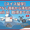 【スイス留学】ビザなし渡航から滞在許可（Permit L）取得までの全記録【実録】