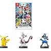 大乱闘スマッシュブラザーズ SPECIAL - Switch (【Amazon.co.jp限定】オリジナルラバーコースター 同梱) +amiibo3体セット(ピカチュウ+ミュウツー+ルカリオ)