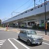 中央線とツーショット（東京都武蔵野市）