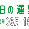 2020年 06月 15日 今日のうんせい