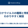 コロナウイルスの種類と特徴をわかりやすく解説