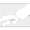 pythonでの地図表示