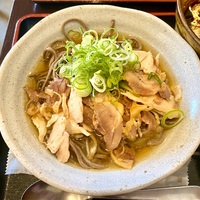 山形肉そば 河北や（埼玉県戸田市 西川口駅）肉そば〔冷〕＋ミニカレー 