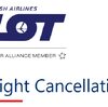 LOT（ポーランド航空）メールでフライトキャンセル　諦めずに現地に行けた話　キャンセル時の補償