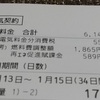 2023年(令和5年)1月の我が家のエコな電気代　より。 