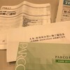 パルコから株主優待と株主総会招集通知が届きました！