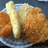 【おべんとうのヒライ】揚げ物いろいろ。
