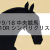 2023/9/18 中央競馬 中山 10R シンボリクリスエスC
