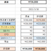 投資生活　31回目　総資産　738,000円