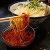 【広島つけ麺 ひこ 流川店】辛いの好き必見！飲んだシメに食べたい広島名物(中区流川町)